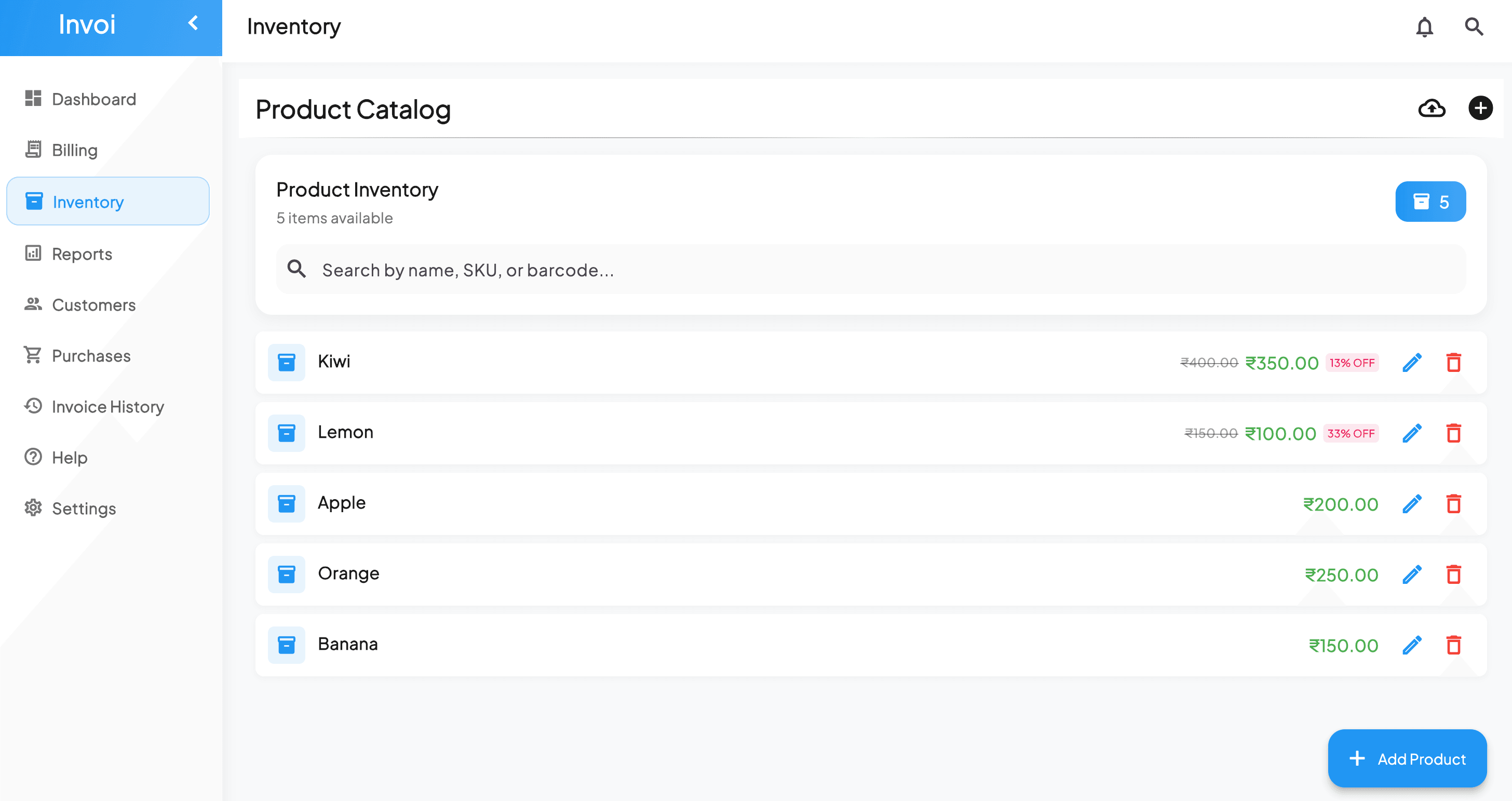 Invoi Sales Analytics Dashboard - Comprehensive sales reports, trends, and business insights